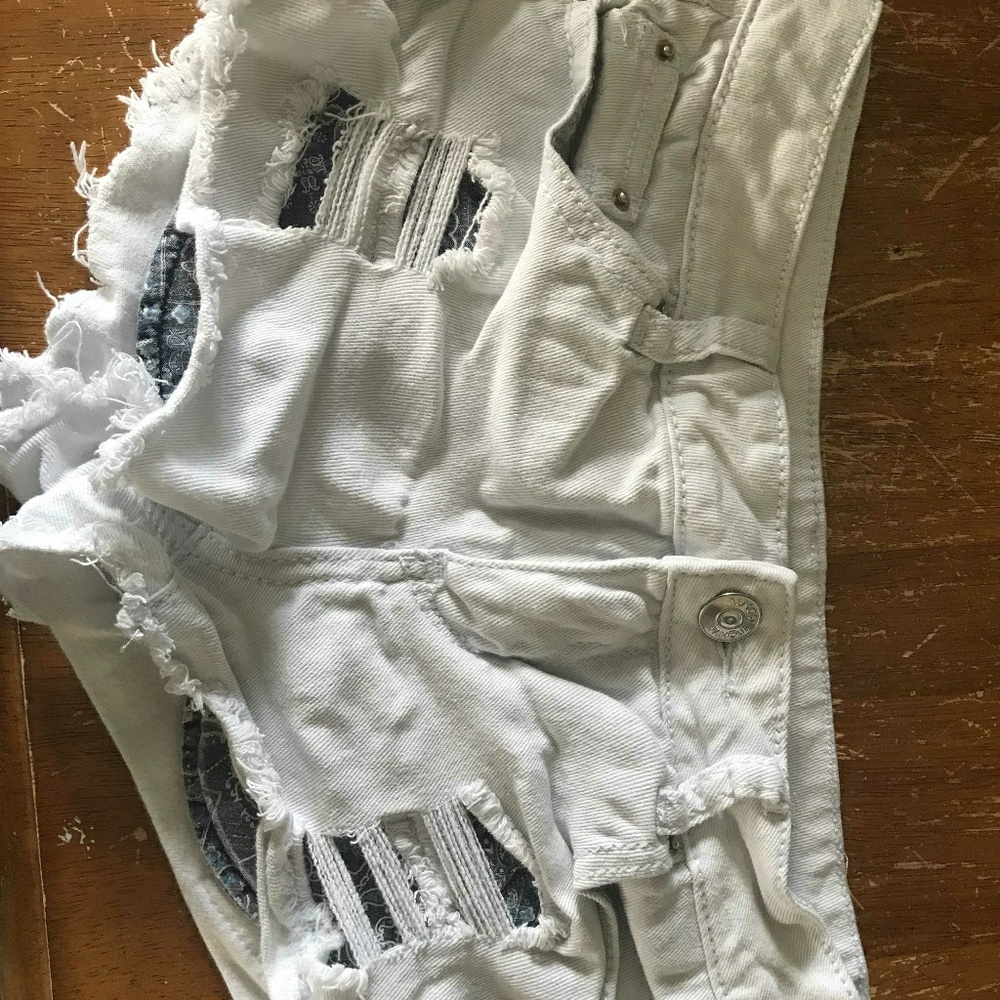 White shorts
